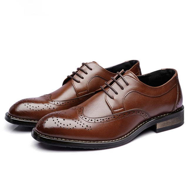 Genuine Leather Men Shoes Luxury Brand Casual Shoes Algeria