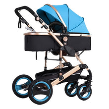 Load image into Gallery viewer, new baby trolley high landscape 3 to 1 baby stroller