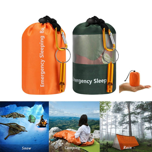 Camouflage Emergency Survival Sleeping Bag waterproof Thermal Sleeping Bags