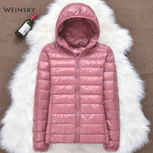 Load image into Gallery viewer, Jackets Long Sleeve Warm Coat Parka Female Portable Outwear