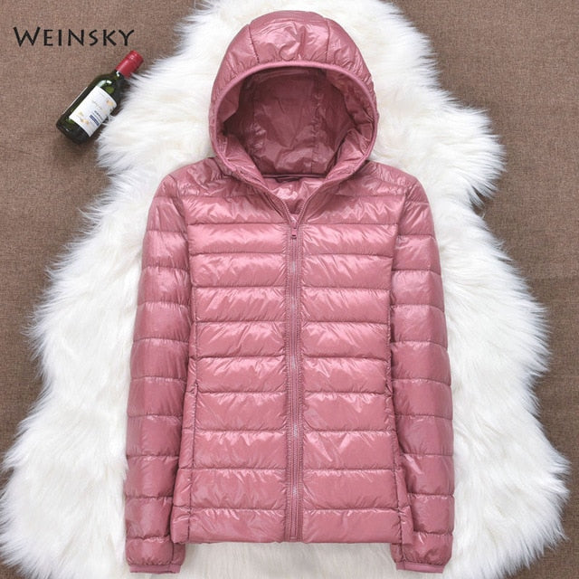 Jackets Long Sleeve Warm Coat Parka Female Portable Outwear