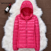 Load image into Gallery viewer, Jackets Long Sleeve Warm Coat Parka Female Portable Outwear