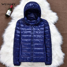 Load image into Gallery viewer, Jackets Long Sleeve Warm Coat Parka Female Portable Outwear