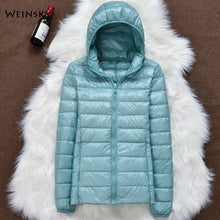 Load image into Gallery viewer, Jackets Long Sleeve Warm Coat Parka Female Portable Outwear