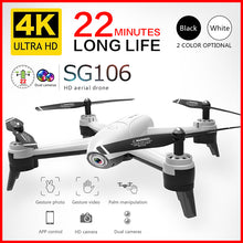 Load image into Gallery viewer, SG106 Wifi RC  Drone  4K 1080P 720P HD Dual Camera Optical Flow Aerial  Quadcopter FPV Drone Long Battery Life Toys For Kids