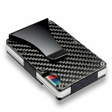 Load image into Gallery viewer, Men Stainless Steel Elastic Band Slim Money Wallet Credit Card Holder Wallet Purse