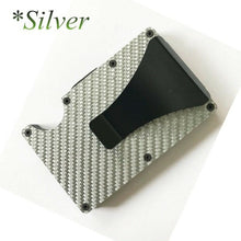 Load image into Gallery viewer, Men Stainless Steel Elastic Band Slim Money Wallet Credit Card Holder Wallet Purse