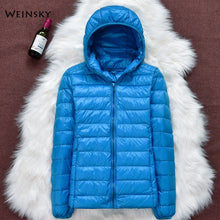 Load image into Gallery viewer, Jackets Long Sleeve Warm Coat Parka Female Portable Outwear