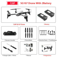 Load image into Gallery viewer, SG106 WiFi FPV RC Drone with 720P or 1080P or 4K HD Dual  Camera Optical Flow  Aerial Video RC Quadcopter for Toys Kid RC Dron