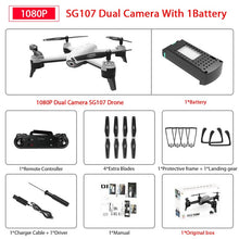 Load image into Gallery viewer, SG106 WiFi FPV RC Drone with 720P or 1080P or 4K HD Dual  Camera Optical Flow  Aerial Video RC Quadcopter for Toys Kid RC Dron