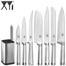 Load image into Gallery viewer, 8pcs Stainless Steel Knives Cooking Tools