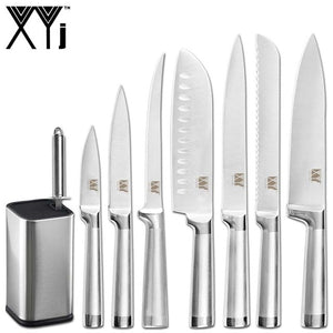 8pcs Stainless Steel Knives Cooking Tools