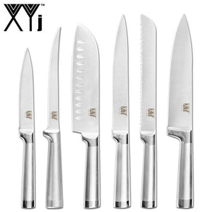 8pcs Stainless Steel Knives Cooking Tools