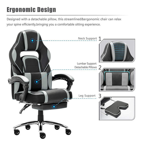 Leather Office Gaming Chair Racing Gaming Chair Working Chair