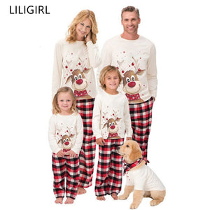 Matching Outfits Christmas Pajamas Set Xmas Adult Kids Sleepwear