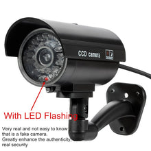 Load image into Gallery viewer, Fake Camera Bullet Waterproof Outdoor Indoor Security Surveillance Cameras Home Guard