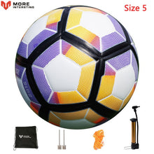 Load image into Gallery viewer, Russia Professional Size 4 Size 5 Football Premier PU Seamless Soccer Ball Goal Team Match Training Balls League futbol bola