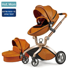 Load image into Gallery viewer, Baby Stroller 3 in 1,Hot Mom travel system High Land-scape stroller with bassinet