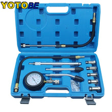 Load image into Gallery viewer, Professional AUTO TOOLS Petrol Gasoline Engine Cylinder Compression Tester Kit Cylinder Tester With M10 M12 M14 M16 M18