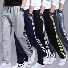 Load image into Gallery viewer, Mens Casual Sports Pants Loose Version Fitness Running Trousers Summer Workout Pants Sweatpants