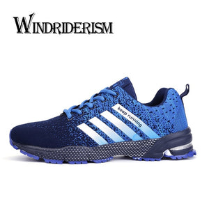 WINDRIDERISM 2019 Men Sneakers New Flyknit Cushion Damping Zapatos Para Correr Lightweight Wearable Anti-Skidding Casual Shoes