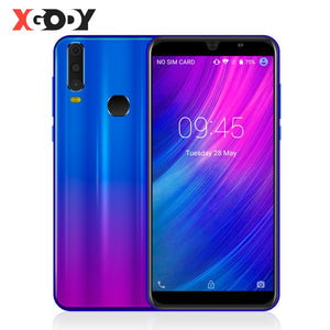 XGODY 6" 18:9 3G Smartphone A70 Android 8.1 Dual SIM Celular 1GB+4GB MTK6580 Quad Core GPS WiFi 5MP Camera 2800mAh Mobile Phone