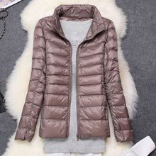 Load image into Gallery viewer, Jackets Long Sleeve Warm Coat Parka Female Portable Outwear