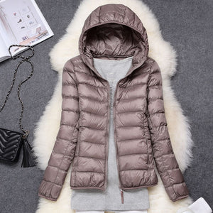 Jackets Long Sleeve Warm Coat Parka Female Portable Outwear