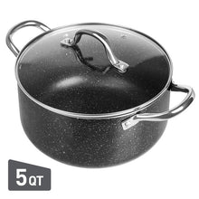 Load image into Gallery viewer, pots and pans 8 Piece Black