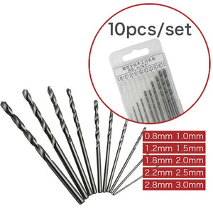 60Pcs HSS Titanium Coated Twist Drill Bits