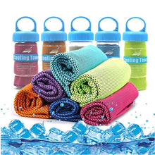 Load image into Gallery viewer, Microfiber Sport Towel Rapid Cooling Ice Face Towel Quick-Dry for Fitness Yoga