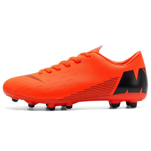 Turf Indoor Black Men Soccer Shoes Kids Cleats Training Football Boots High Ankle Sport Sneakers Size 35-45 Dropshipping