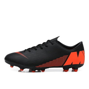 Turf Indoor Black Men Soccer Shoes Kids Cleats Training Football Boots High Ankle Sport Sneakers Size 35-45 Dropshipping