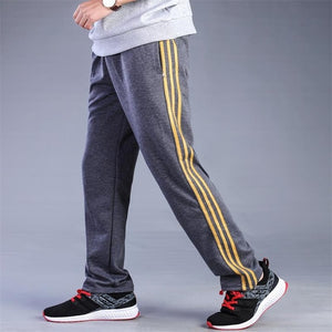 Mens Casual Sports Pants Loose Version Fitness Running Trousers Summer Workout Pants Sweatpants