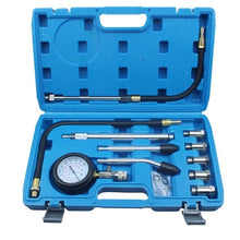 Load image into Gallery viewer, Professional AUTO TOOLS Petrol Gasoline Engine Cylinder Compression Tester Kit Cylinder Tester With M10 M12 M14 M16 M18