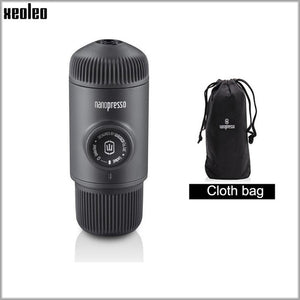 XEOLEO WACACO Nanopresso Coffee maker 18 Bar Portable Manual Coffee machine Outdoor Travel Hand press Powder/Capsule coffee 80ml