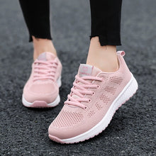 Load image into Gallery viewer, Women Shoes Flats Fashion Casual Ladies Shoes Woman Lace-Up Mesh Breathable Female Sneakers Zapatillas Mujer