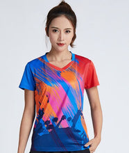 Load image into Gallery viewer, New Women&#39;s Tennis T Shirts , Female Quick Dry Badminton Kit , Girl Sportwear Clothes Yellow Table Jerseys , Running Shirt