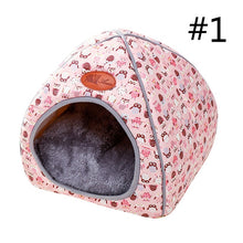 Load image into Gallery viewer, Pet Cat Dog Nest Dual Use Warm Soft Sleeping Bed Pad For Pet Non-slip Breathable Cat House Dog Sleeping Mat Blanket L/XL