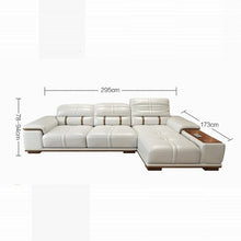 Load image into Gallery viewer, Wypoczynkowy Meble Sillon Couch Puff Asiento Sala Moderna Armut Koltuk Leather Mueble Mobilya Set Living Room Furniture Sofa