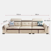 Load image into Gallery viewer, Wypoczynkowy Meble Sillon Couch Puff Asiento Sala Moderna Armut Koltuk Leather Mueble Mobilya Set Living Room Furniture Sofa