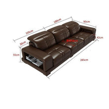 Load image into Gallery viewer, Wypoczynkowy Meble Sillon Couch Puff Asiento Sala Moderna Armut Koltuk Leather Mueble Mobilya Set Living Room Furniture Sofa