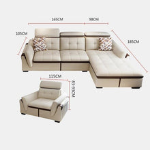 Load image into Gallery viewer, Wypoczynkowy Meble Sillon Couch Puff Asiento Sala Moderna Armut Koltuk Leather Mueble Mobilya Set Living Room Furniture Sofa