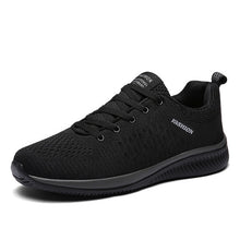 Load image into Gallery viewer, UEXIA Fashion Mesh Men Casual Shoes Lac-up Lightweight Outdoor Comfortable Breathable Walking Sneakers Tenis Feminino Zapatos