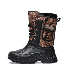 Load image into Gallery viewer, Men Winter Boots Light Work Fishing Raining Boots Male Waterproof  Snow Boot