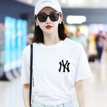 Load image into Gallery viewer, Spring-Summer New Style European And American-Style Popular Brand NY Yankees MLB Short Sleeved Lettered Printed T-shirt Blo