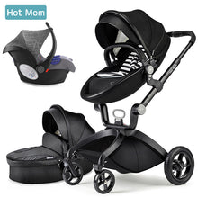 Load image into Gallery viewer, Baby Stroller 3 in 1,Hot Mom travel system High Land-scape stroller with bassinet