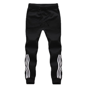 Spring Autumn Men Casual Sweatpants 2019 Mens Sportswear Joggers Striped Pants Fashion Male Skinny Slim Fitted Gyms Harem Pants