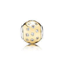 Load image into Gallery viewer, Genuine 100% 925 Sterling Silver Studded With Stone Charm Bead Small Pendant Gift Jewelry