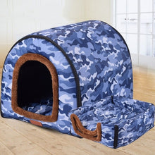 Load image into Gallery viewer, Pet Big Dog House Fully Washable Pet Kennel Cylinder Portable Dog House Golden Retriever Kennel Puppy Pet Cat Dog Bed  Dog Cage